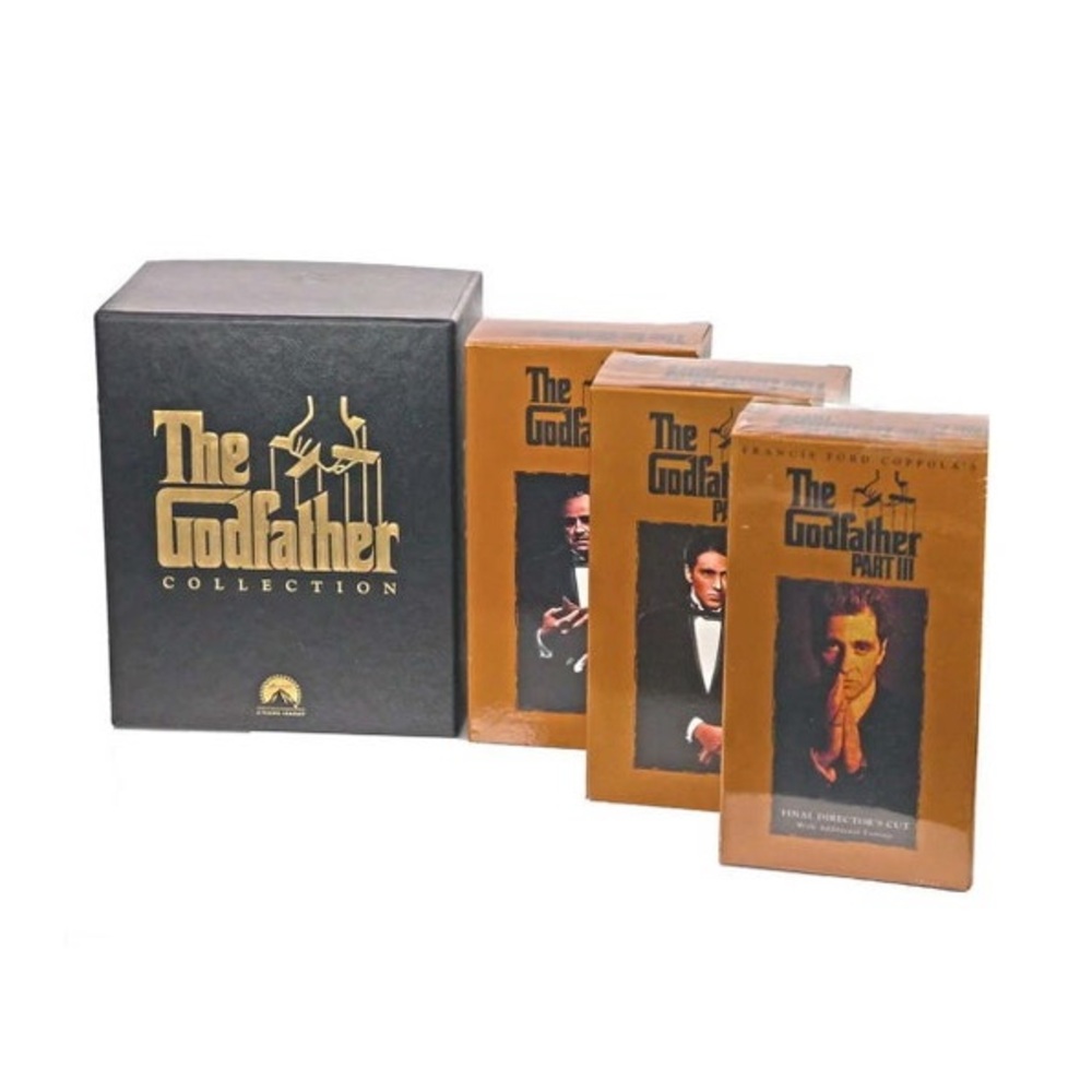PARAMOUNT sealed The Godfather Collection VHS set